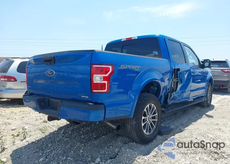 2020 Ford F-150 Xlt from USA, damaged, VIN 1FTEW1EP4LFC32618